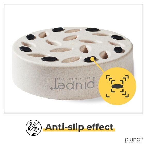 PiuPet® Antischlingnapf Hunde I 1,4L I Spülmaschinenfest | Schlingnapf Hunde groß I Anti Schling Napf Hund | Slow Feeder Hundenapf | Futternapf Hund | Dog Bowl (Packung mit 2)