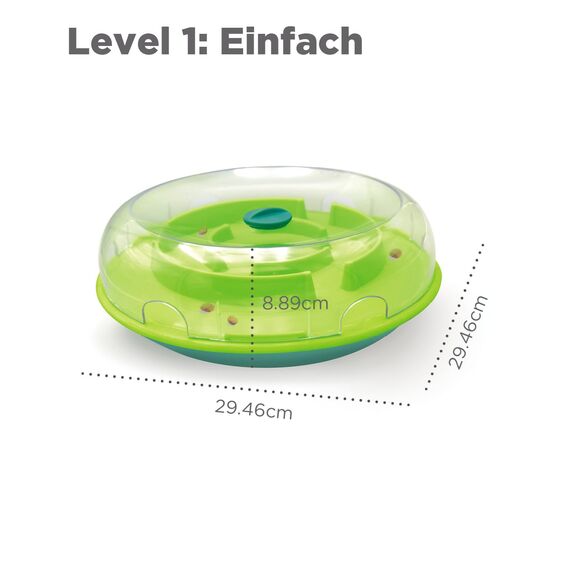 Outward Hound Nina Ottosson Wobble Bowl - Intelligenzspielzeug/Anti-Schling-Napf für Hunde - interaktiv