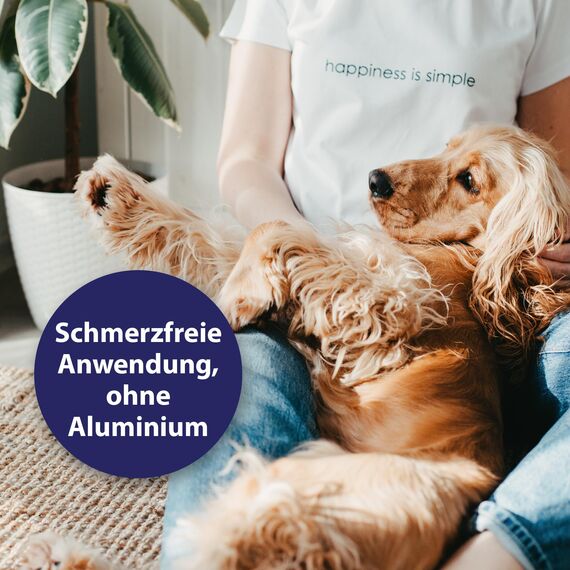 Canosept Mikro Silberspray für Hunde 75ml - Silberspray Hund gegen Juckreiz Hunde - Wundspray Hund - Schmerzfrei für den Welpen - ohne Aluminium & kolloidales Silber - spendet Feuchtigkeit
