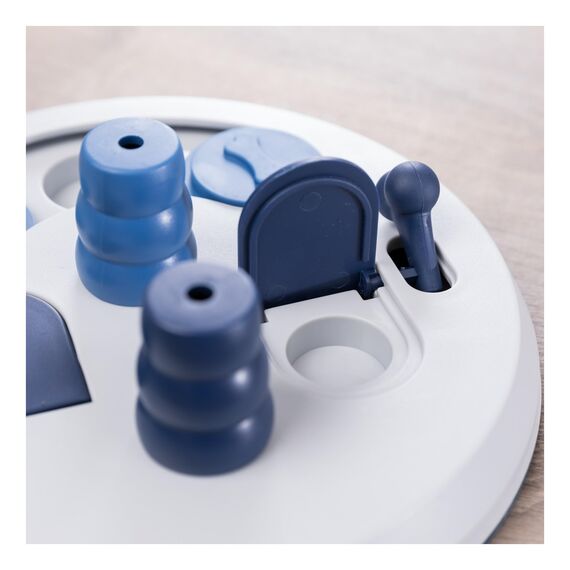 TRIXIE Flip Board Strategiespiel, Hundespielzeug für Fortgeschrittene, Level 2 Aktivität, Leckerli-Puzzle, interaktives Spiel, Bereicherung