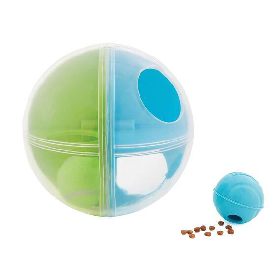 Outward Hound Nina Ottosson A-Maze Ball - Interaktives Intelligenzspielzeug - Spielball für Hunde mit Leckerli-Labyrinth