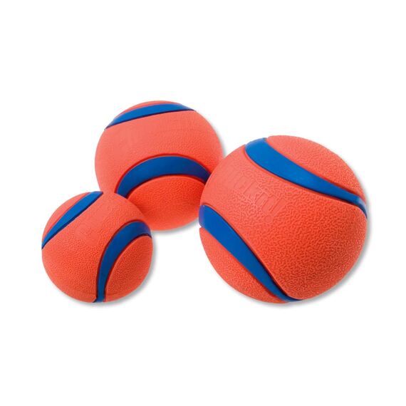 Chuckit! Ultra Ball XXL | 1 Stück | ø 10 cm | Spielzeug für Hunde | Speziell für das Apportierspiel entwickelt | Besteht aus langlebigem Gummi | Schwimmt auf dem Wasser