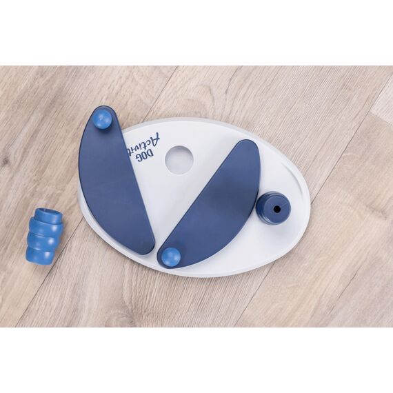 TRIXIE Hundespielzeug Intelligenz Dog Activity Strategiespiel „Push Away“ – Anspruchsvolles Intelligenzspielzeug für Hunde zur Beschäftigung, ø 25x17cm – 32018
