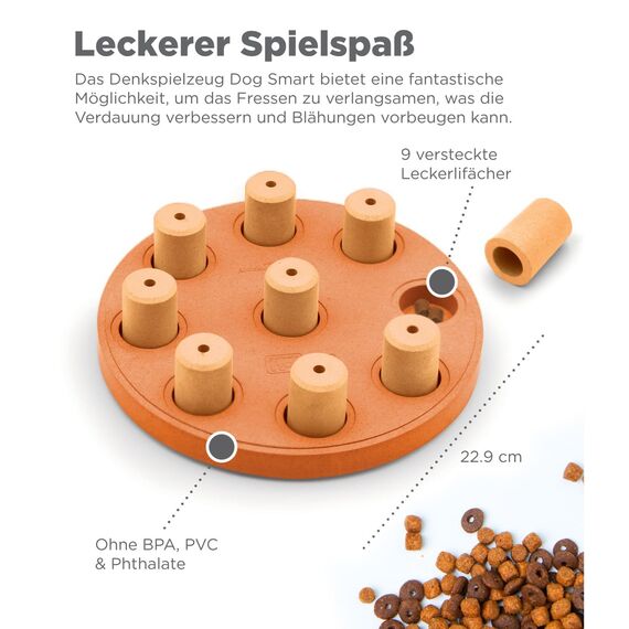 Outward Hound Nina Ottosson Hundespielzeug Intelligenz - Stufe 1 Anfänger - Leckerli-Spender, Beschäftigung & Intelligenzspielzeug für Hunde & Welpen, bei Langeweile & mentaler Stimulation