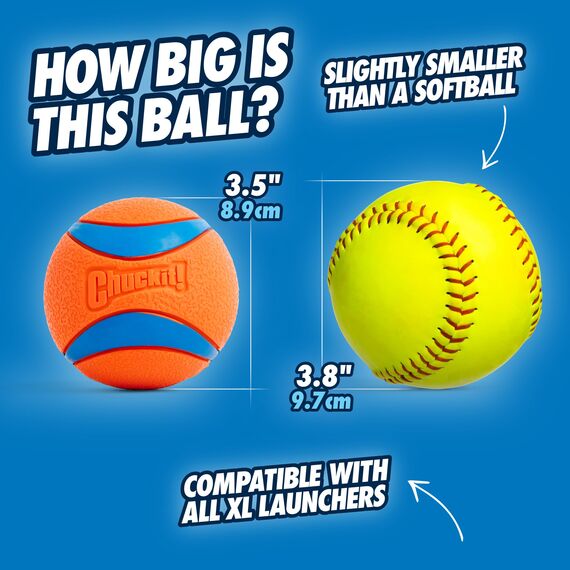 Carmex CH170401 Ultra Ball Xlarge, 1-er Pack Multicolor XL, 3.5-Inch