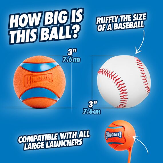 Carmex Ultra Ball Large Orange/Blau