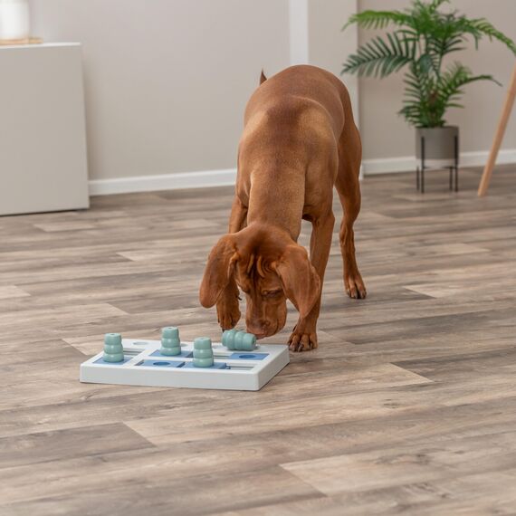 TRIXIE Hundespielzeug Intelligenz Dog Activity Strategiespiel „Chess“ – Anspruchsvolles Intelligenzspielzeug für Hunde zur Beschäftigung, ø 40x27cm – 32022