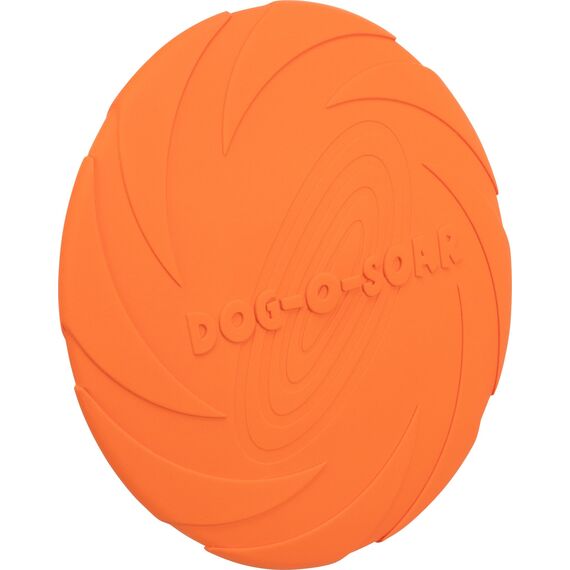 TRIXIE Doggy Disc Naturgummi ø 22 cm Hundespielzeug, farblich Sortiert (Packung mit 2)