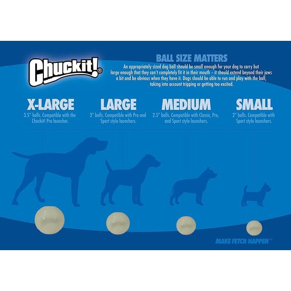 Chuckit! CH32315 Max Glow Ball Extra-Large