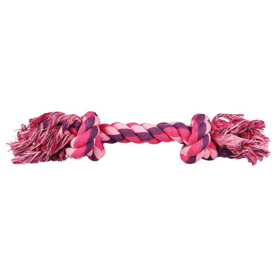 TRIXIE Denta Fun Reine Baumwolle Spielseil für Hunde, 40 cm
