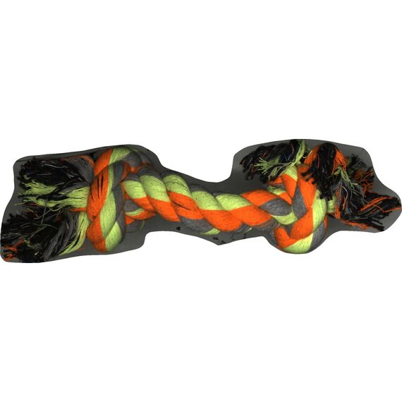 TRIXIE Denta Fun Reine Baumwolle Spielseil für Hunde, 40 cm