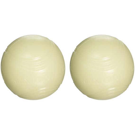 Chuckit! Max Glow Ball Bright Playtime at Night (2er-Pack), groß