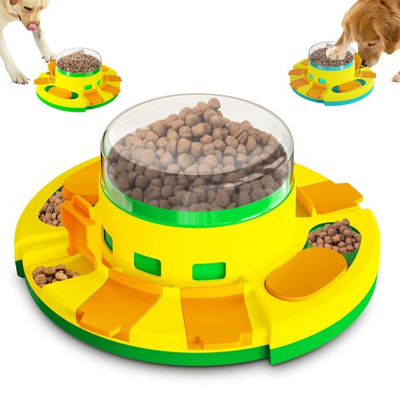 Dufuso Hundespielzeug Intelligenz, Hunde intelligenzspielzeug für Hunde Große/mittlere/Kleine Hunde Spielzeug intelligent-Stufe 2 (mittel)
