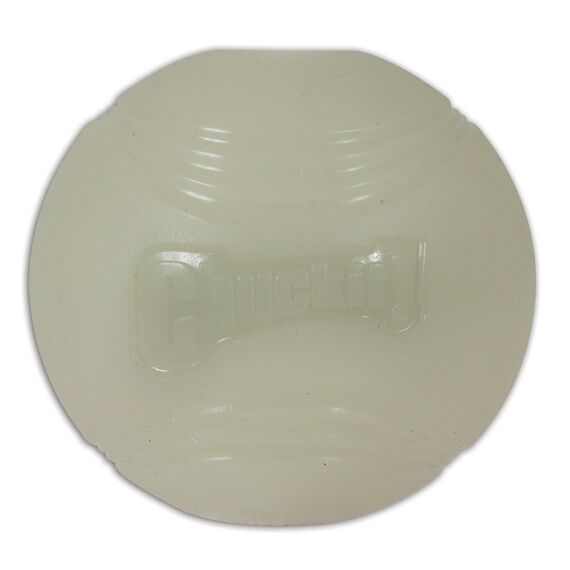 Chuckit CU20030 Max Glow Ball, die phosphoreszierende Kugel für Hunde mit einem Durchmesser von 6,5 cm, M