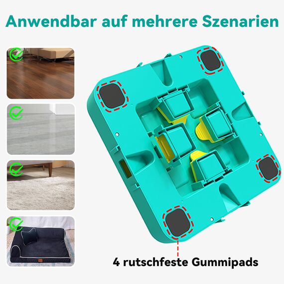 Dufuso Hundespielzeug Intelligenz, Intelligenzspielzeug für Große/mittlere/Kleine Hunde Spielzeug intelligent zum IQ-Training,Stressabbau, Hund intelligenzspielzeug-Stufe 3 (schwierig)