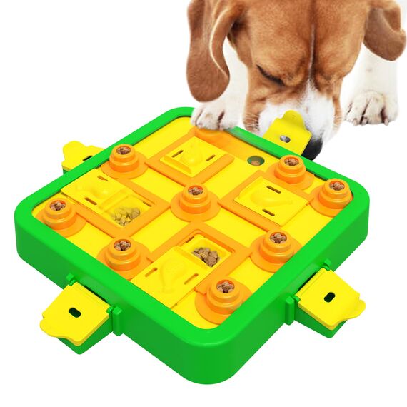 Dufuso Hundespielzeug Intelligenz, Intelligenzspielzeug für Hunde Große/mittlere/Kleine Hunde Spielzeug intelligent Hund intelligenzspielzeug-Stufe 3 (schwierig)