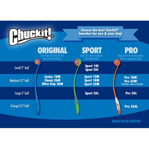 Chuckit! CH33067 Max Glow Medium 2-er Pack