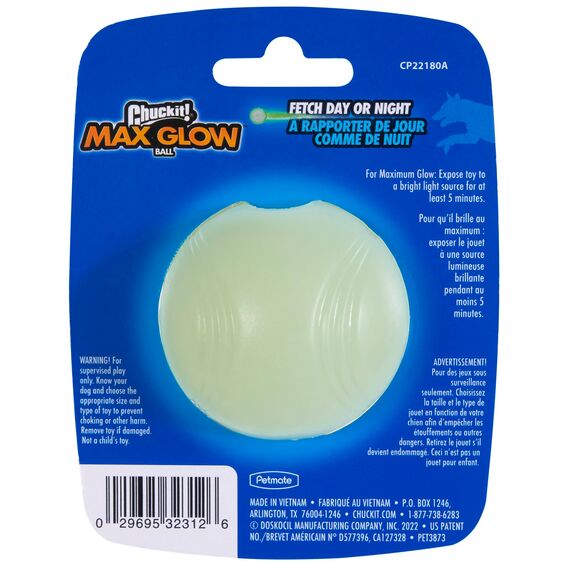 Chuckit! CH32312 Max Glow Ball Small