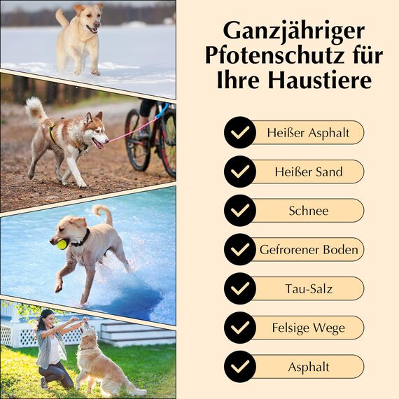 Tinioey Pfotenbalsam Hund 30g x 2 - heilt, repariert und regeneriert trockene, rissige & beschädigte Pfoten, Pfotenpflege Pfotenschutz Hund, Hundepfoten Balsam, Hundezubehör, Hunde Geschenke