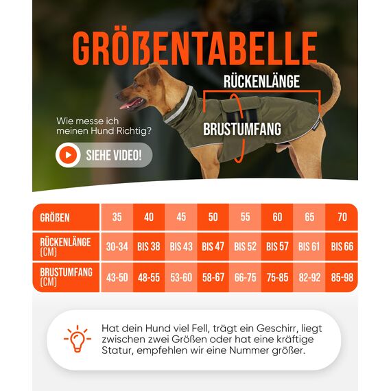 ZAUBERPFOTE® Hunderegenmantel London I Mit extra langem YKK® Reißverschluss für Halsband & Geschirr I Für kleine, mittlere & große Hunde I Wasserdicht & Maschinenwaschbar I Regenmantel für Hunde (60)