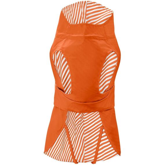 Hunter Hunde-Regenmantel Milford, Farbe: orange, ergonomische Passform für optimalen Schutz, individuell verstellbar, Reißverschluss für Geschirrträger, pflegeleicht & waschbar bei 30 °C, Größe: 25