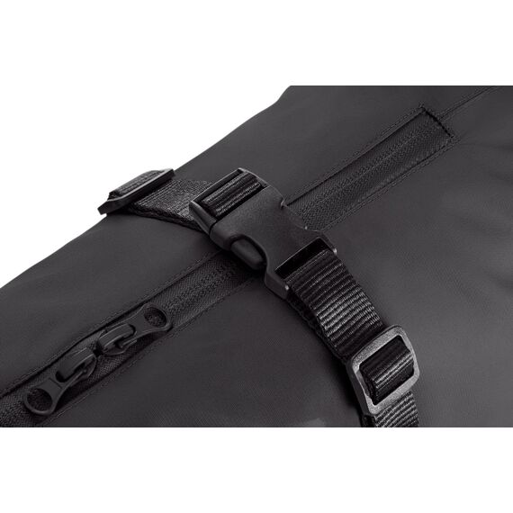 Hunter Hundemantel Uppsala, Farbe: schwarz, 2in1 Design mit herausknüpfbarem Innenfutter, wasserabweisend, reflektierende Paspeln, geschlossene Bauchseite, optimaler Sitz, Größe: 37,5