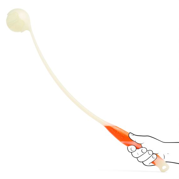 Chuckit! CH31318 Pro Max Glow Launcher 25M inkl. Max Glow Ball