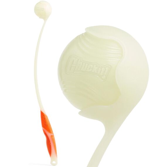 Chuckit! CH31318 Pro Max Glow Launcher 25M inkl. Max Glow Ball
