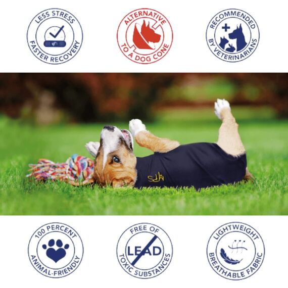 MPS Medical Pet Shirt, Hund, Blau, für große Hunde