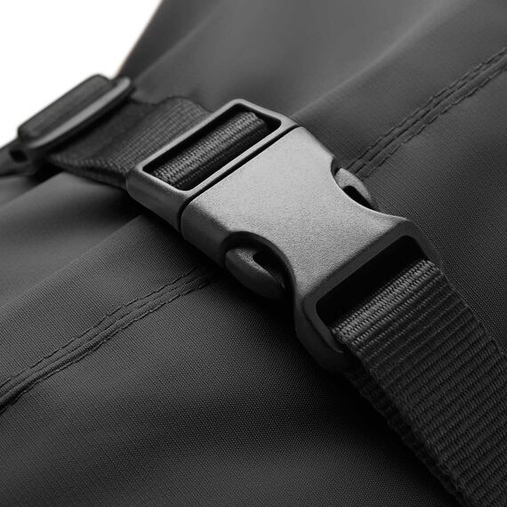 HUNTER Hundemantel UPPSALA 50, Farbe: schwarz, 2in1 Design mit herausknüpfbarem Innenfutter, wasserabweisend, reflektierende Paspeln, geschlossene Bauchseite, optimaler Sitz, Größe: 50