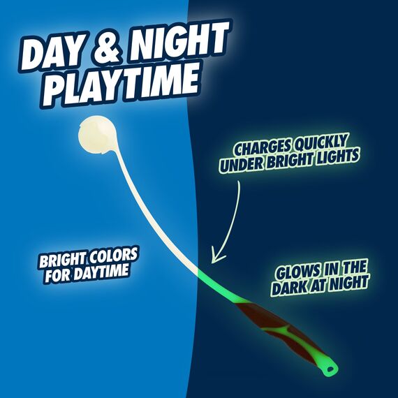 Chuckit! CH31318 Pro Max Glow Launcher 25M inkl. Max Glow Ball