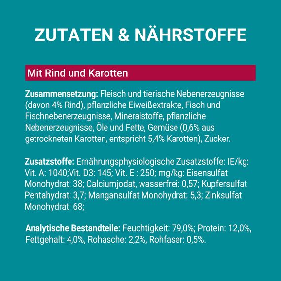 PURINA ONE Katzennassfutter, hochwertige Katzennahrung, reich an Vitaminen und Mineralstoffen, 24er Pack (24 x 85 g Beutel)