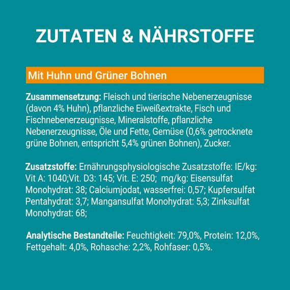 PURINA ONE Adult mit Huhn & grünen Bohnen