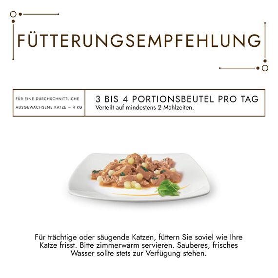 Gourmet A la Carte Katzenfutter nass, Sorten-Mix, 60er Pack (60 x 85g)
