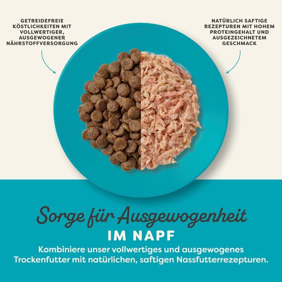 Applaws getreidefreies Katzentrockenfutter mit Huhn für ausgewachsene und reife Katzen, natürlich und vollständig (1x 7,5kg Packung)