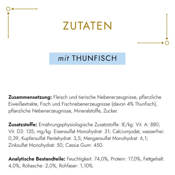 Gourmet Gold Raffiniertes Ragout Katzenfutter nass, mit Huhn, 12er Pack (12 x 85g)