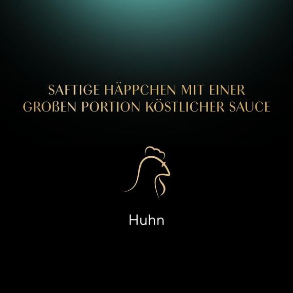 SHEBA Schale Nassfutter für Katzen Sauce Collection mit Hühnchen in Kräutersauce 2 x 11 x 85g