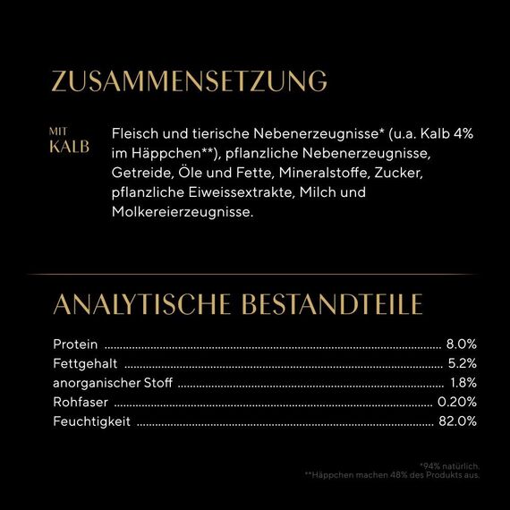 SHEBA Schale Nassfutter für Katzen Sauce Collection mit Kalbshäppchen in Heller Sauce 2 x 11 x 85g