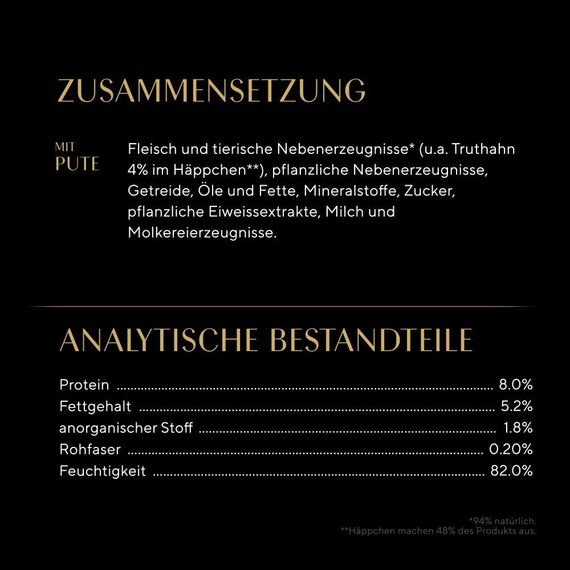 SHEBA Schale Nassfutter für Katzen Sauce Collection mit Pute in Heller Sauce 2 x 11 x 85g