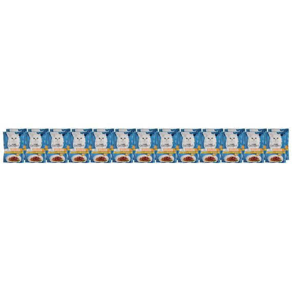 Gourmet Perle Genuss in Sauce Katzenfutter nass, mit Huhn, 26er Pack (26 x 85g)