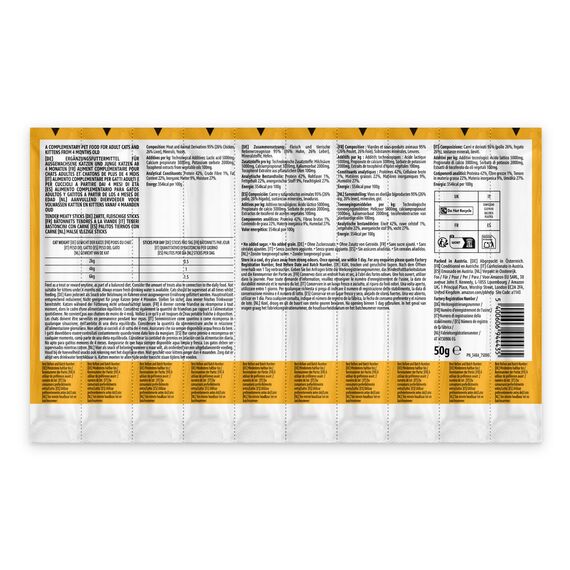 by Amazon Cat Sticks Huhn & Leber 50g