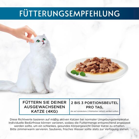 Gourmet Perle Genuss in Sauce Katzenfutter nass, mit Huhn, 26er Pack (26 x 85g)