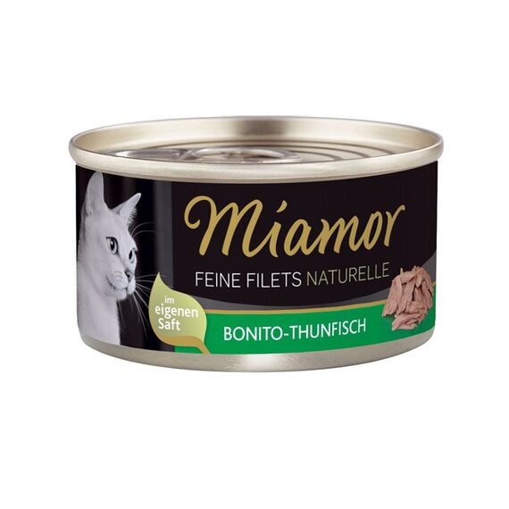 Miamor Feine Filets Naturell Bonito Thunfisch 24x80g