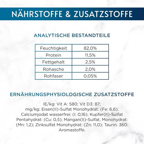 Gourmet Perle Genuss in Gelee Katzenfutter nass mit Huhn und feiner Brathuhnnote 26er Pack (26 x 85g)