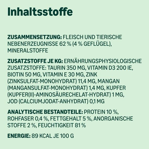 by Amazon Nassfutter für Katzen, Pastete mit Geflügel, 100g, 16er-Pack