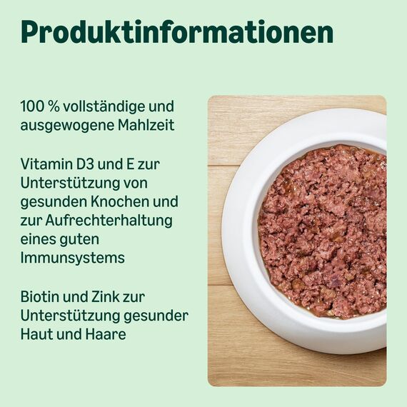 by Amazon Nassfutter für Katzen, Pastete mit Wild, 100g, 16er-Pack