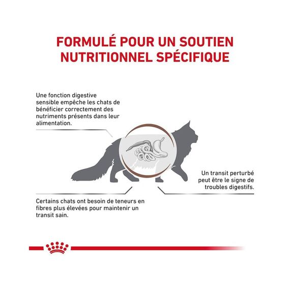 Royal Canin Gastro Intestinal Fibre Response | 12 x 85 g | Diät-Alleinfuttermittel für Adulte Katzen | Für Katzen mit chronischer Verstopfung oder ähnlichen Magen-Darm-Problemen