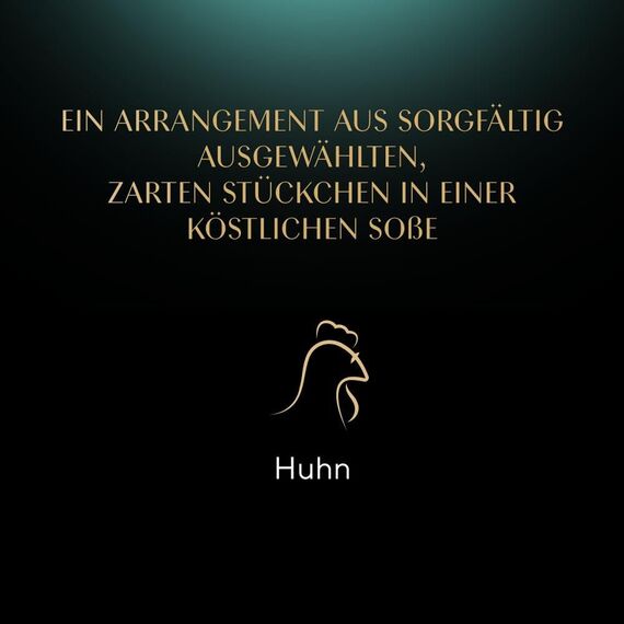 SHEBA Schale Nassfutter für Katzen Selection in Sauce Häppchen mit Huhn 2 x 11 x 85g