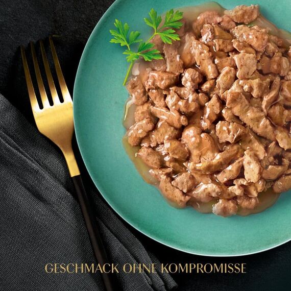 SHEBA Schale Nassfutter für Katzen Selection in Sauce Häppchen mit Huhn 2 x 11 x 85g