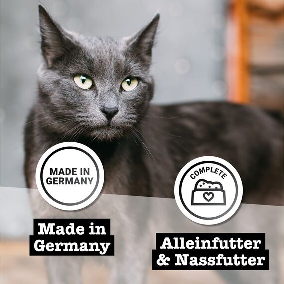 catz finefood Purrrr Collection I - Monoprotein Katzenfutter nass - getreidefrei, zuckerfrei, hypoallergen - hoher Fleischanteil - Multipack Nassfutter für Katzen - im Beutel, 85 g (12er Pack)